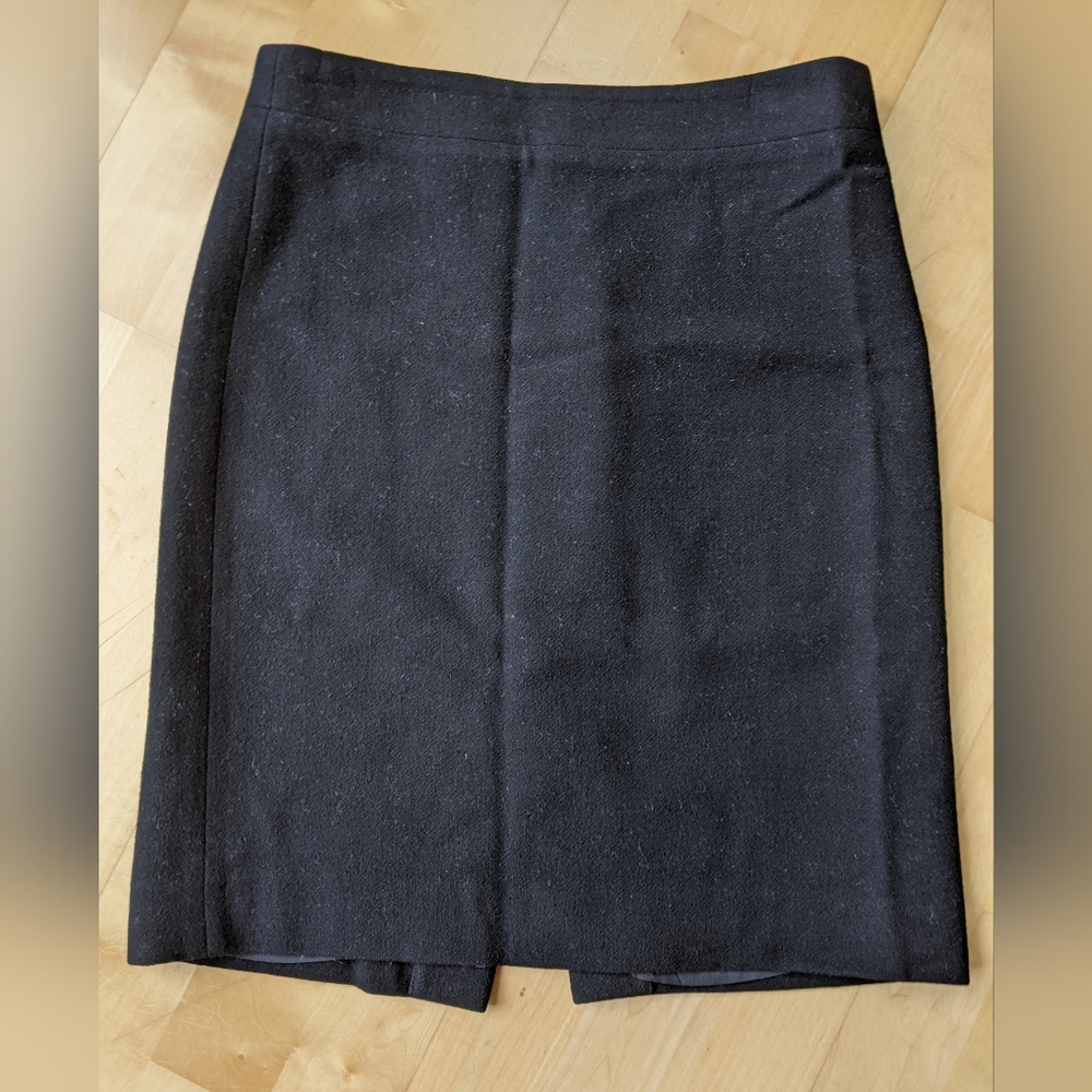 J. Crew wool pencil skirt